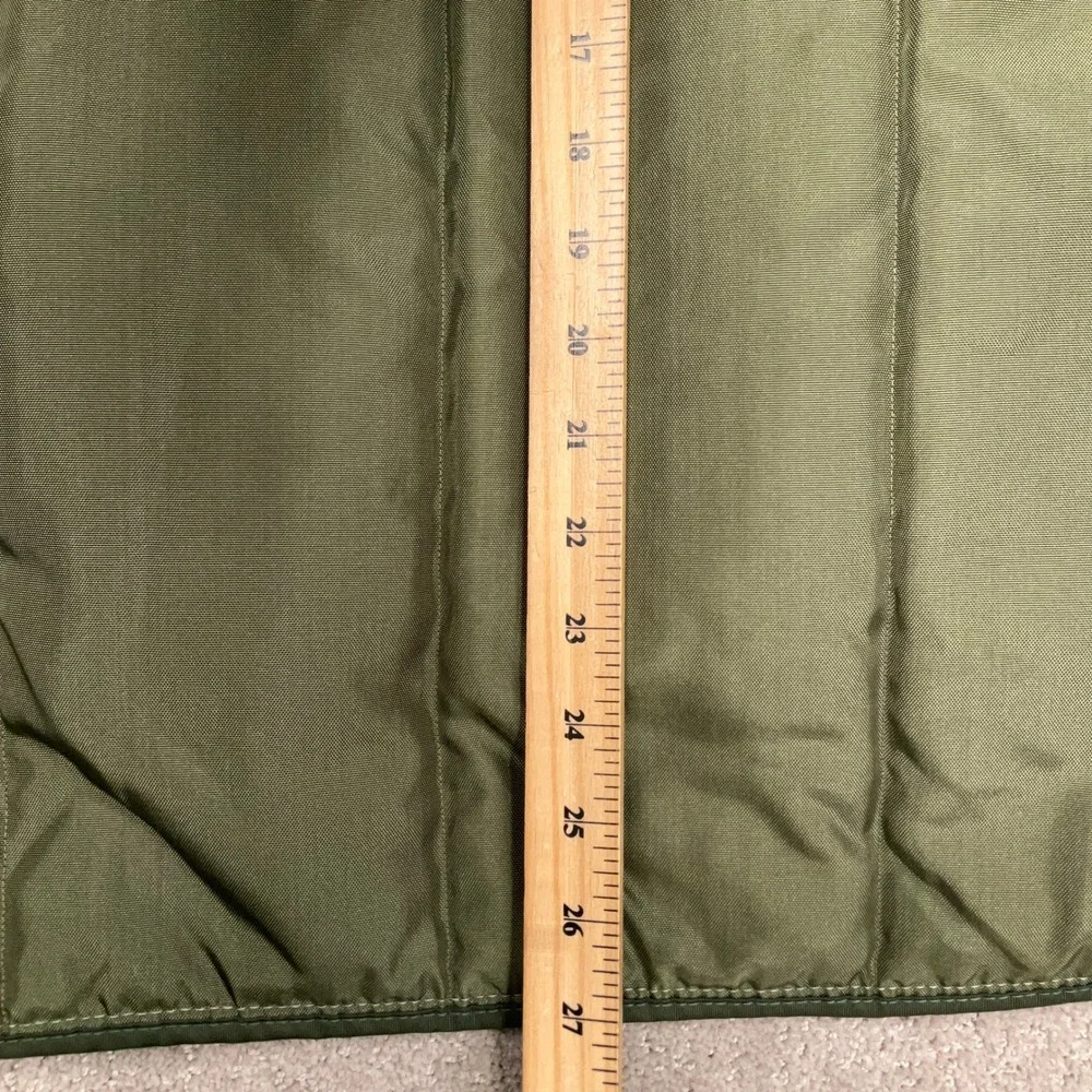 Vintage RefrigiWear Vest‎ Mens XLarge Olive Green Insulate Quilt Work Chore